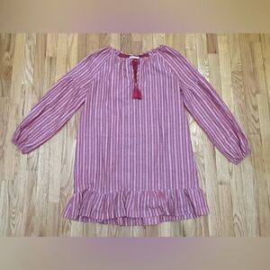 Urban Outfitters Pink Striped Mini Dress